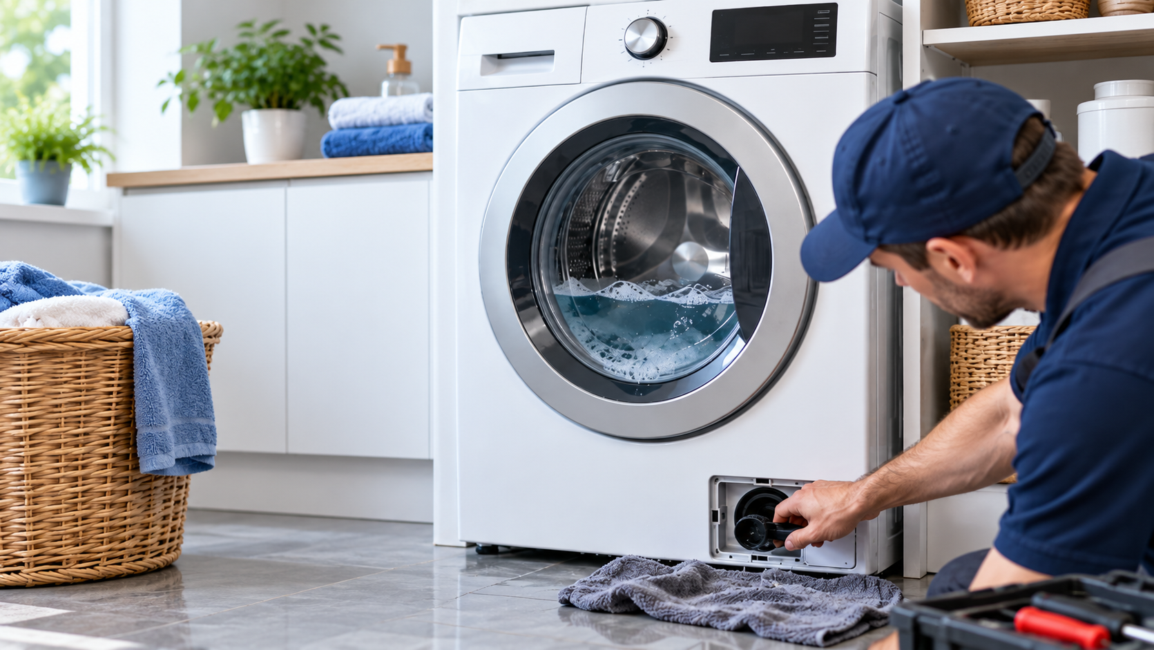 You are currently viewing Why Is My Washing Machine Not Draining? Common Causes Explained